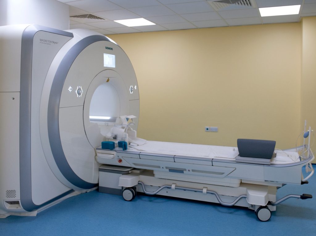 MRI scan without patient - NIHR Cambridge BRC image