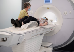 Patient and WBIC scanner - NIHR Cambridge BRC image