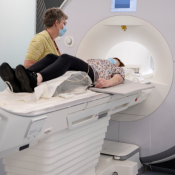 Patient and WBIC scanner - NIHR Cambridge BRC image