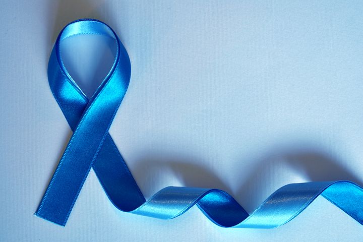 Light blue ribbons are seen in September for National Prostate Cancer Awareness Month.
