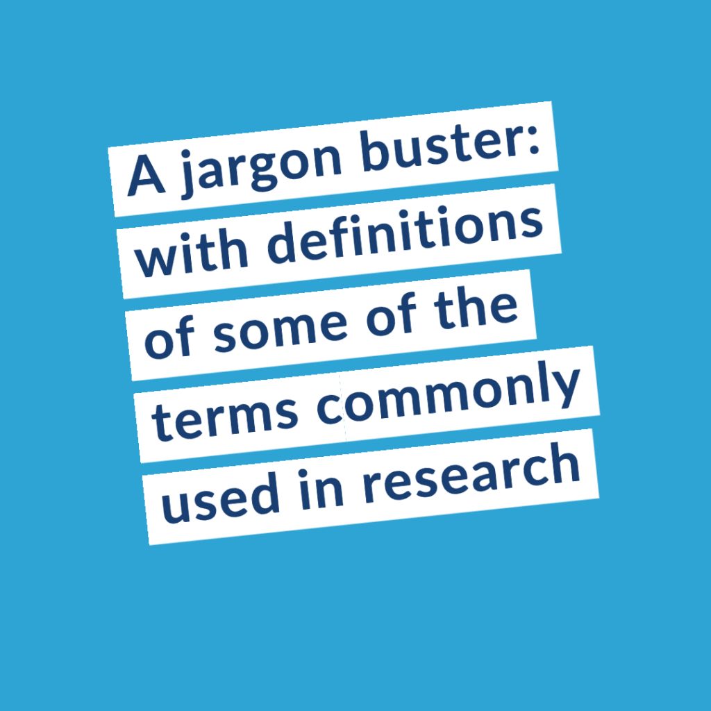 A downloadable jargon buster (8 pages)