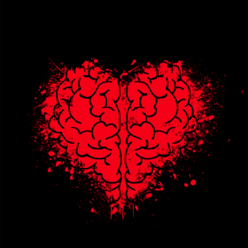 Heart/brain graphic. Image by Elisa from Pixabay.