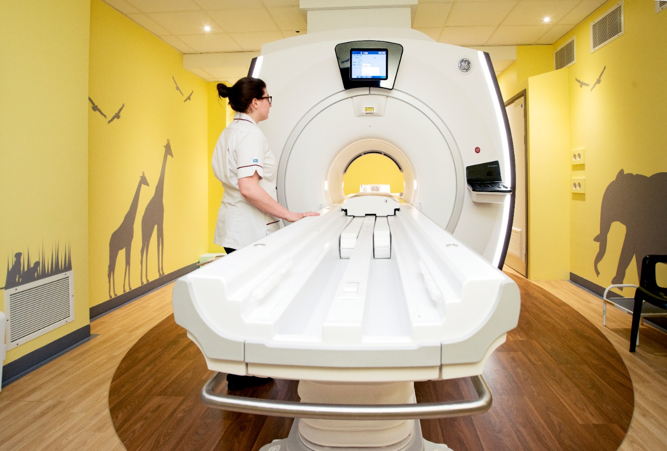 Scanner for children in Wolfson Brain Imaging Centre (Addenbrooke's)