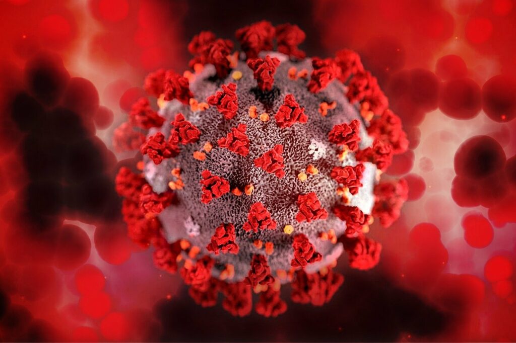 Coronavirus. Credit Geralt, Pixabay