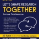 ARU Conference "Let's shape Research Together" leaflet
