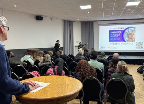 Prof Miles Parkes at our open event
