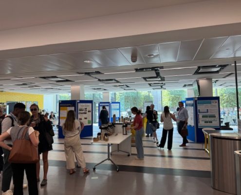 Posters on display at last year's PPI Showcase